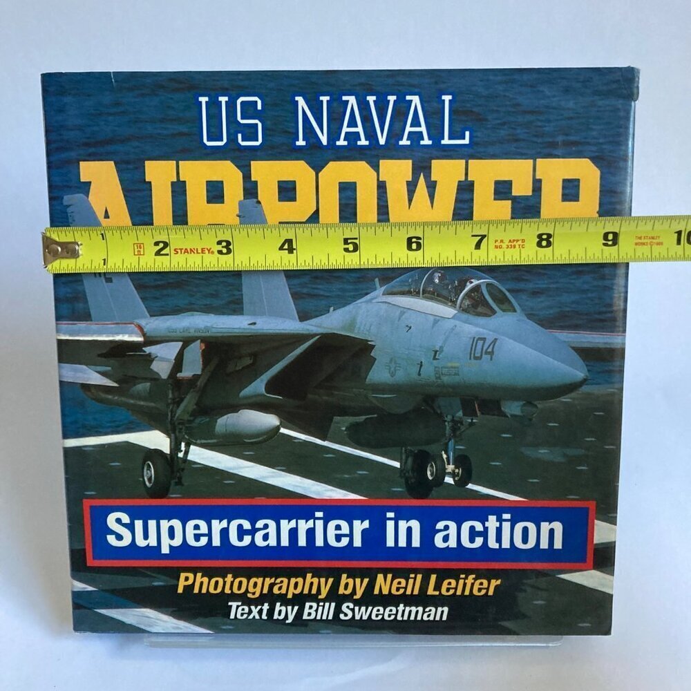 US Naval Airpower Supercarrier in Action Book by Leifer/Sweetman Military - Picture 2 of 6